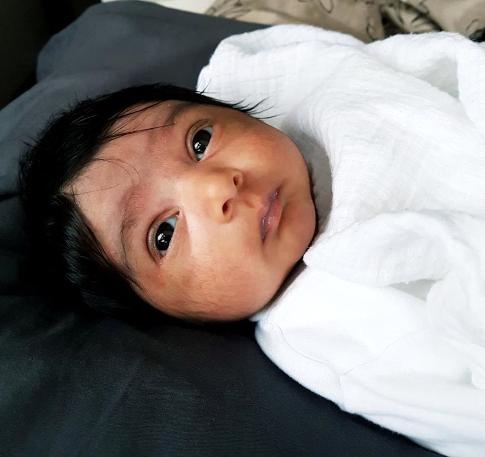 Baby born in UK after my aayushanti herbs mother conceive...