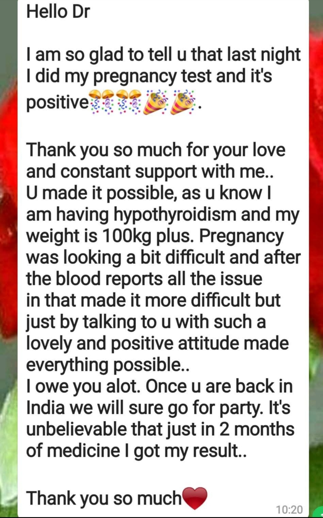 Thyroid and 101 kg weight